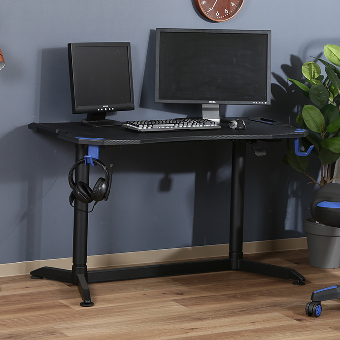 g11551] 【幅120cm】Xeno ゲーミングデスク パソコンデスク | 家具