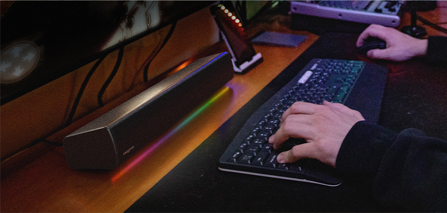 Sound Blaster GS5 - SuperWireTM 技術搭載の多機能RGB ゲーミング