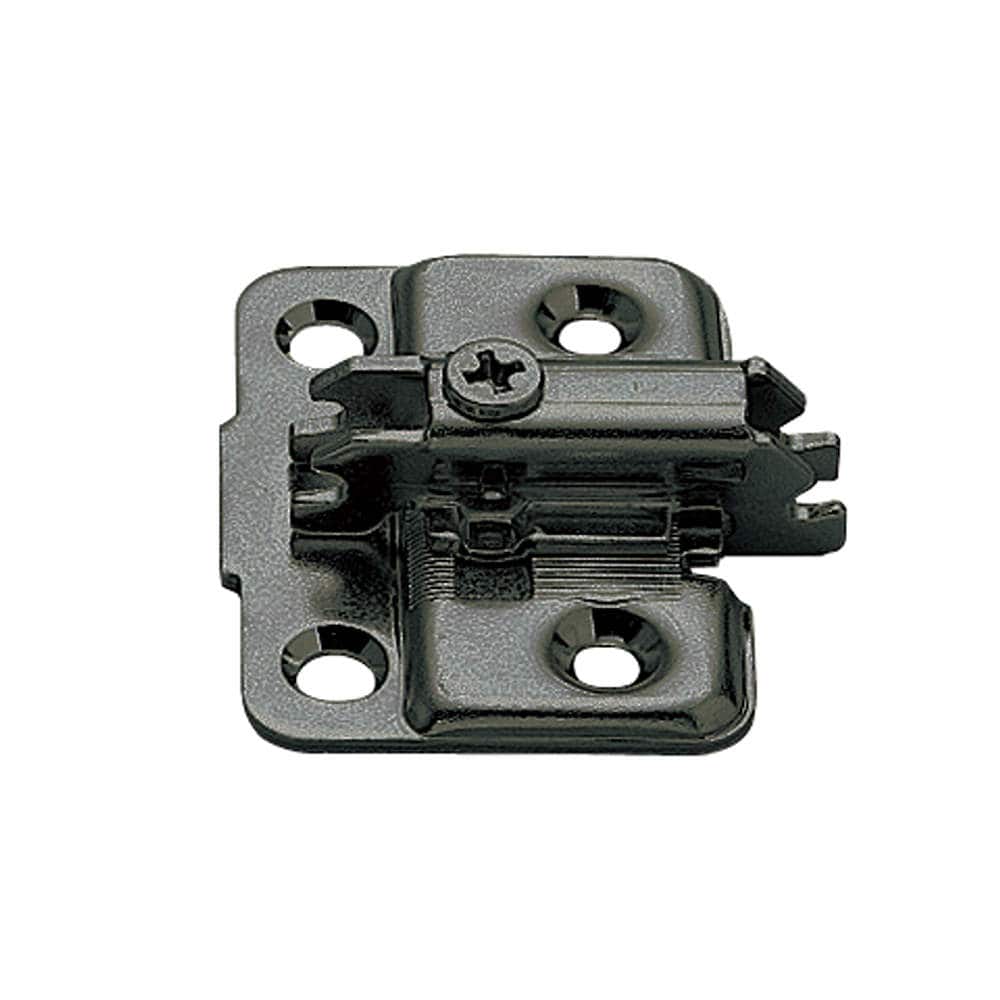 マウンティングプレート ブラック 230-P6WT型 システム32・4つ穴