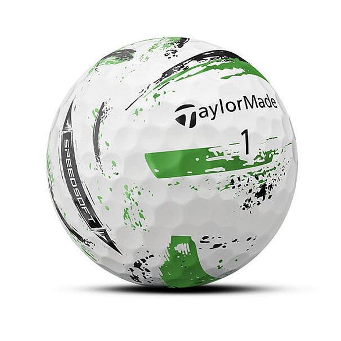 インクをまき散らしたみたい！テーラーメイド『SPEEDSOFT INK』ボール