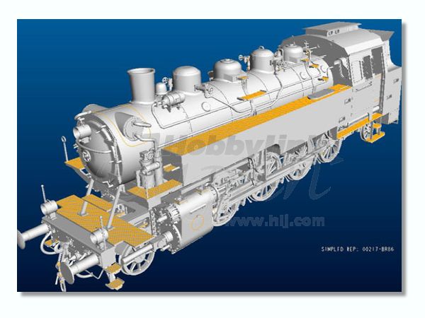 1/35 ドイツ鉄道公社 蒸気機関車 BR86 | HLJ.co.jp