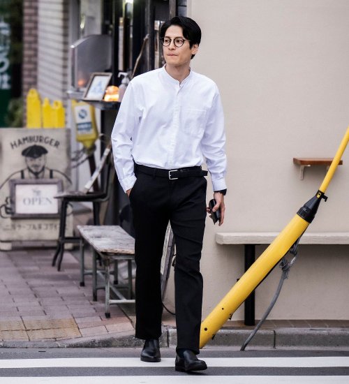 ハタラクロ メンズ チノパンツ スラックス ストレッチ ビジネス|EDWIN