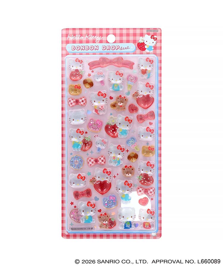 WEB限定】サンリオキャラクターズ ボンボンドロップシール | Bleu