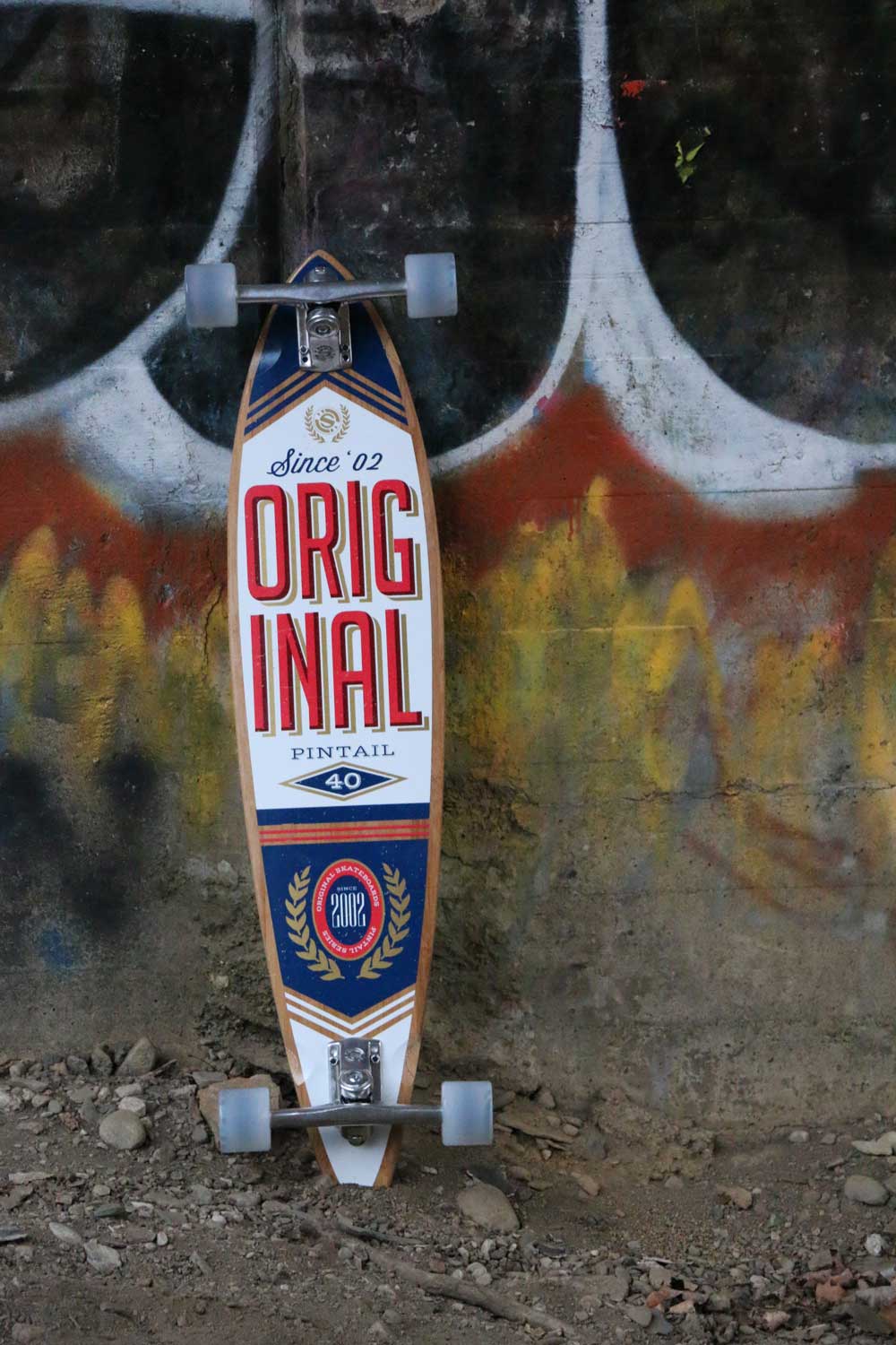 The Pintail 40 Bamboo Longboard by Original Skateboards