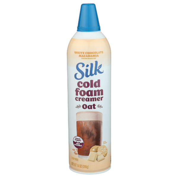 Silk White Chocolate Macadamia Oat Cold Foam Creamer Same-Day