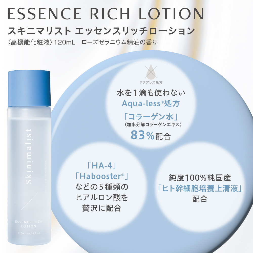Skinimalist エッセンスリッチローション 120mL - LIBERTA ONLINE STORE