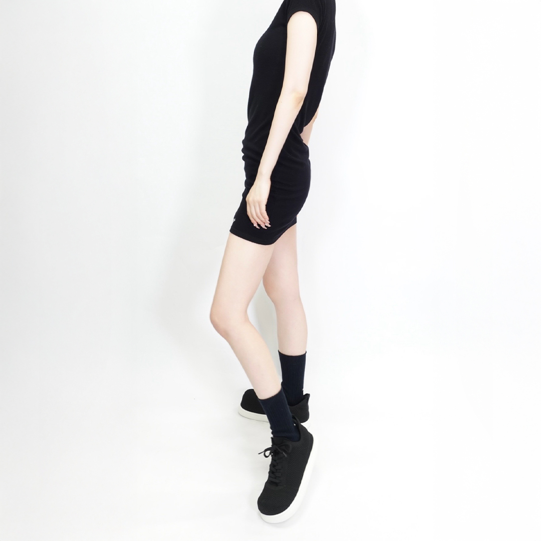 ソフトスニーカーライト ワイド ブラック/ホワイト | Racbaki