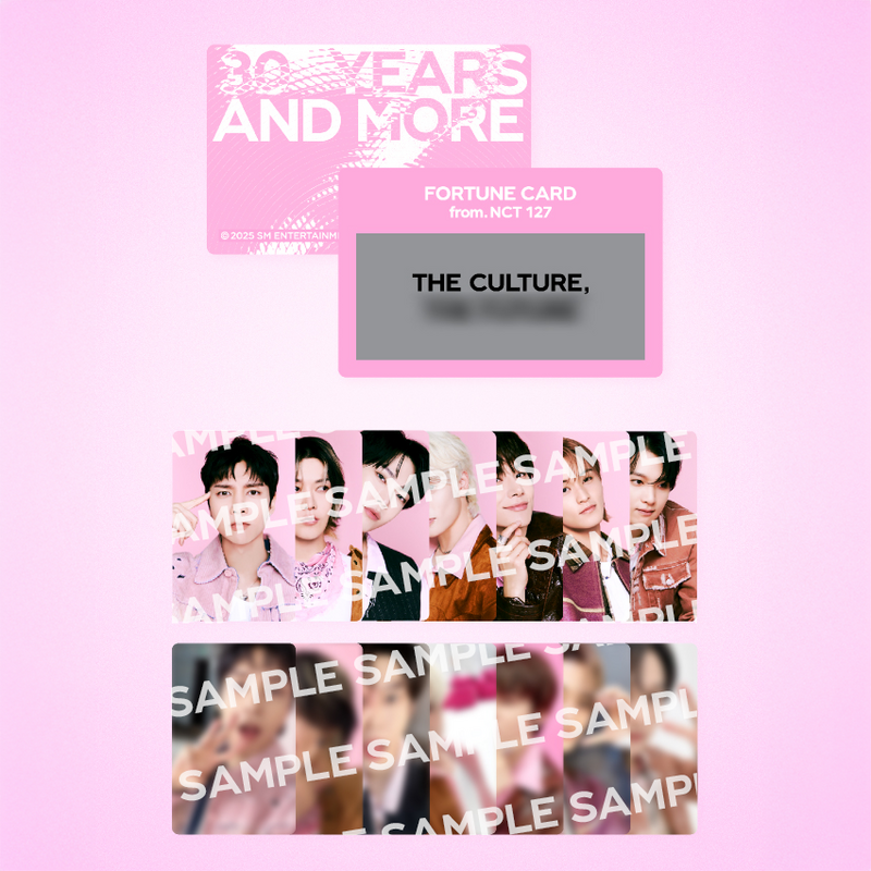FORTUNE SCRATCH CARD SET_NCT 127 | SMTOWN OFFICIAL ONLINE STORE