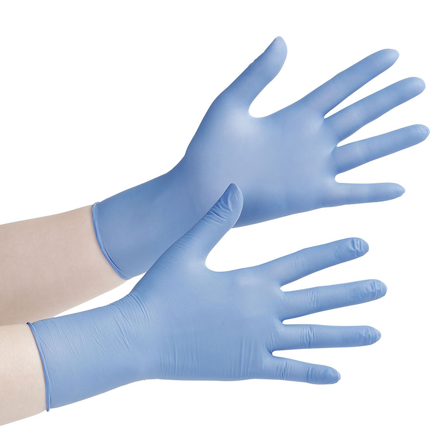 ニトリルディスポ手袋 ベルテ798（極薄手） S 粉なし 200枚入