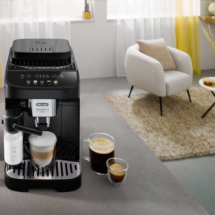 マグニフィカ イーヴォ 全自動コーヒーマシン ブラック ECAM29064XB