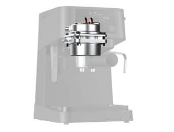 スティローザ エスプレッソ・カプチーノメーカー ホワイト EC235J-W