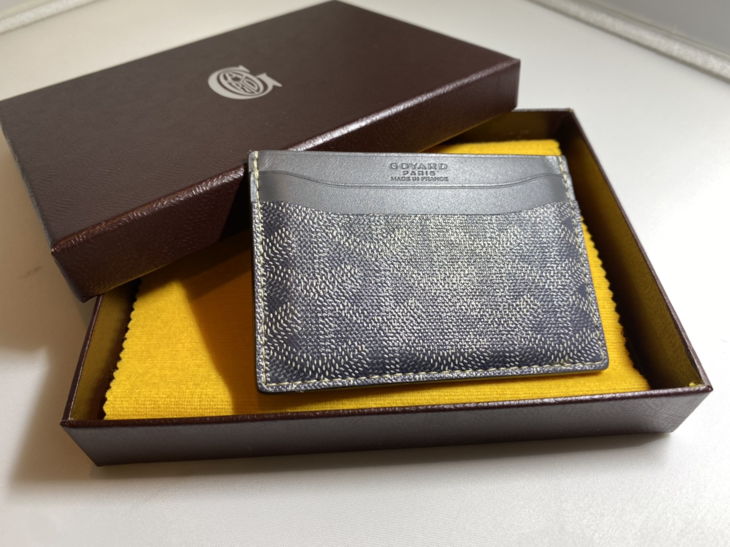 買取実績 ゴヤール カードケース グレー - ブランド買取のダンシャリ銀座