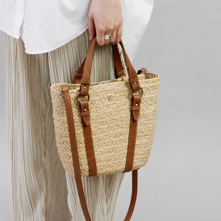 ヘレンカミンスキーのラフィア かごバッグ LOTO ｜送料無料|ECLIPSE