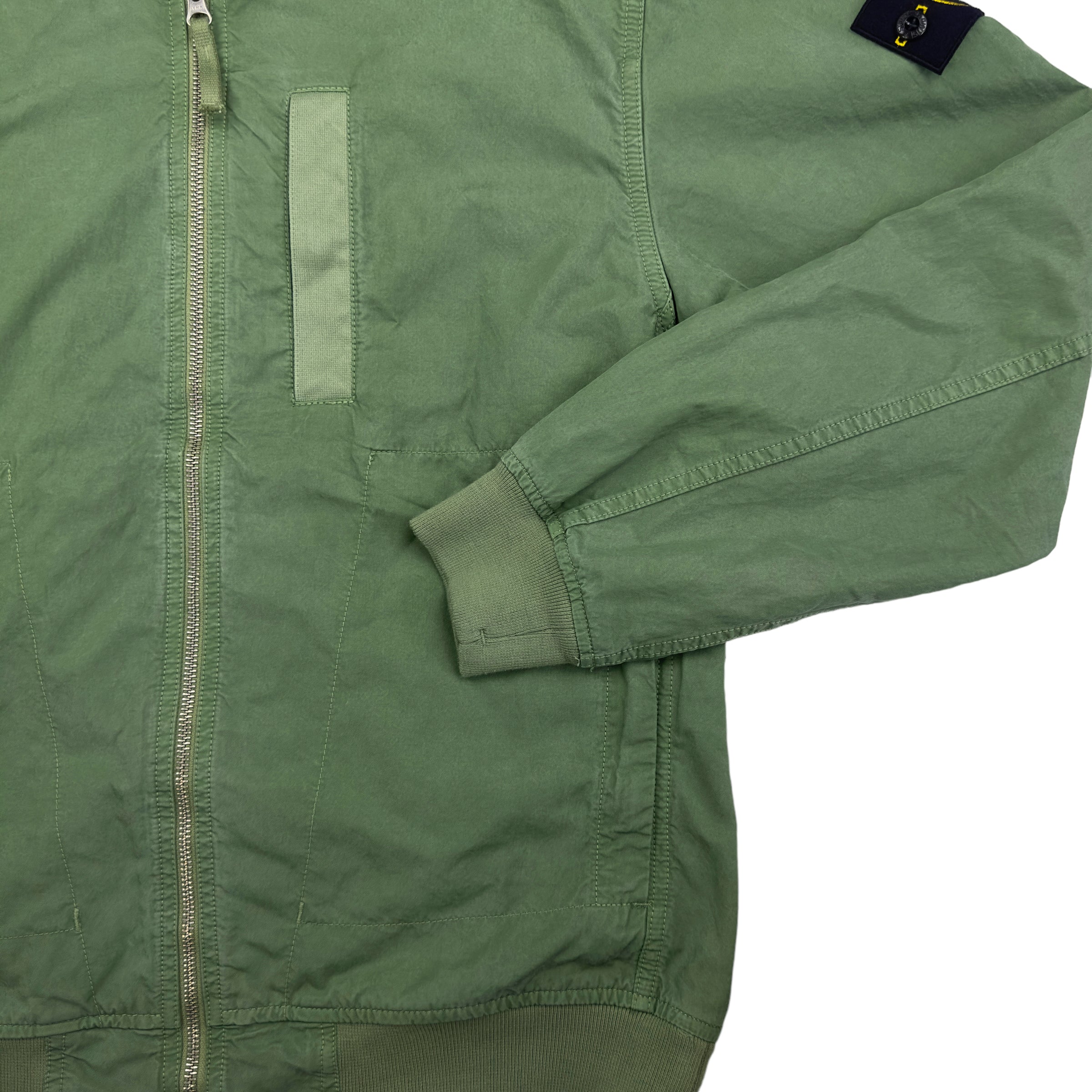 S/S 23 Stone Island Cupro Cotton Twill-TC Bomber – Dans Designer Ltd
