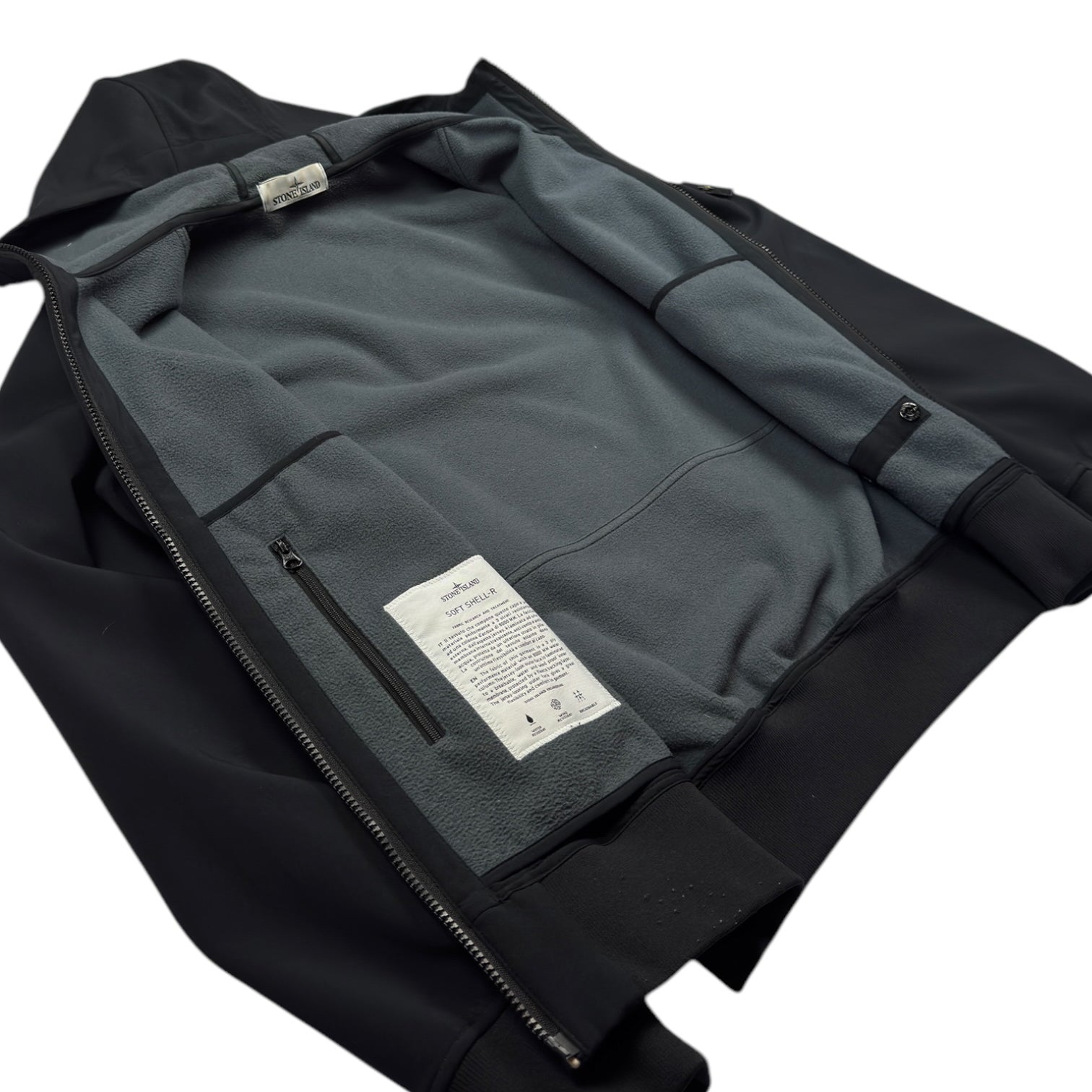 A/W 14 Stone Island Soft Shell R - Black – Dans Designer Ltd