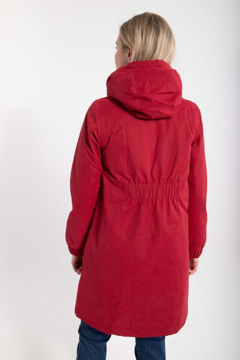 Danebrunhilde Winter Parka Dark Red – Danefæ