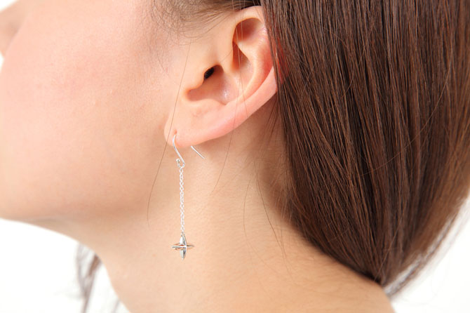 送料無料】 TIFFANY & Co. ティファニー シリウススタードロップ ピアス