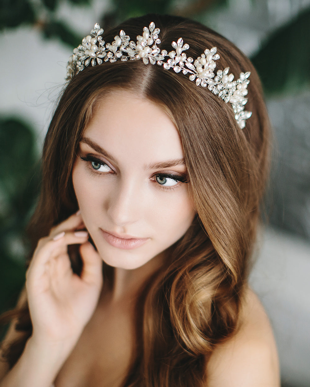 Delicate Pearl Crown - Shop Bridal Tiaras | Dareth Colburn