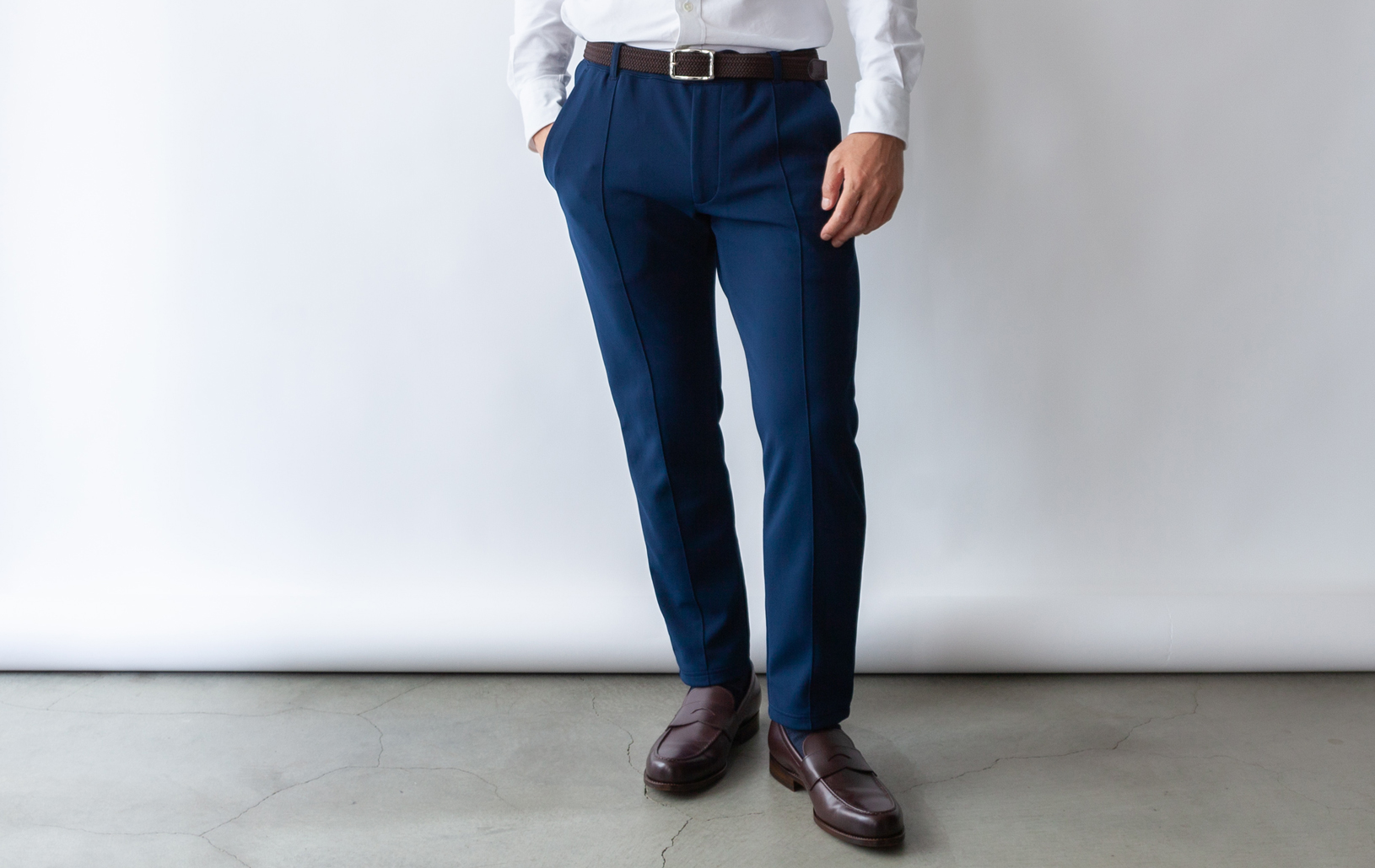 エアースラックス/ネイビーブルー | Factelier (ファクトリエ)