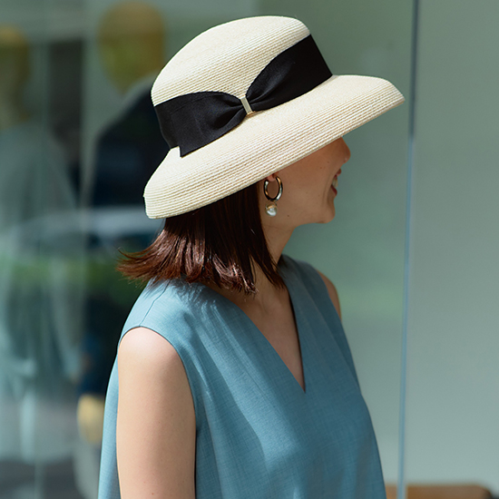 マキシン]麻のカサブランカハット | KOBUNSHA SELECT SHOP | [マキシン