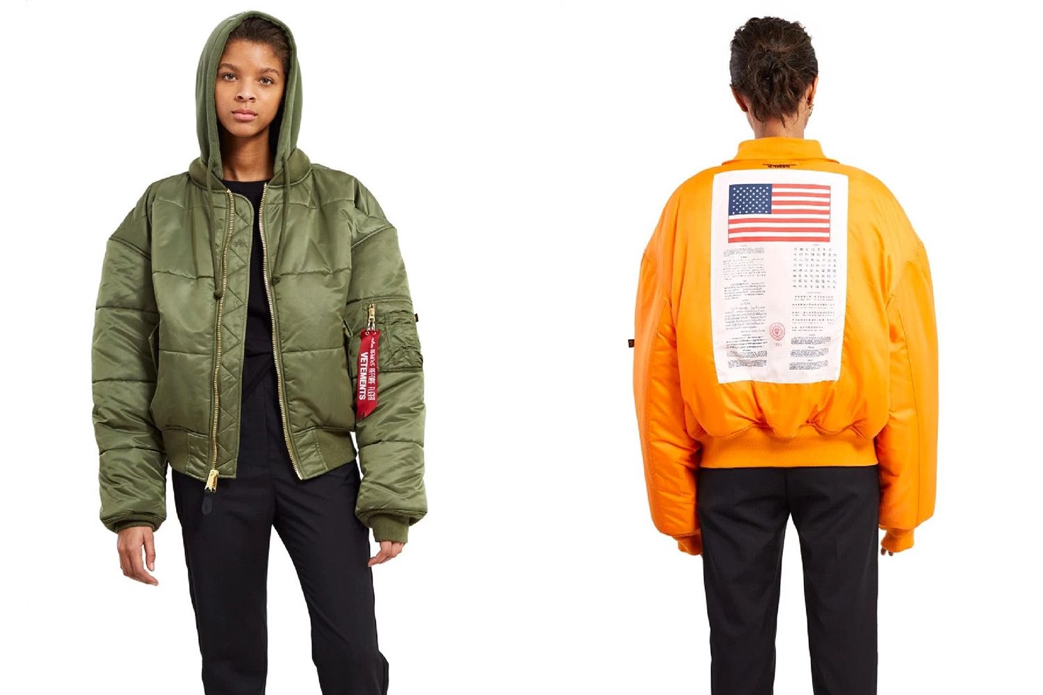 Vetements x Alpha Industries Bomber Jacket Collection - nss magazine