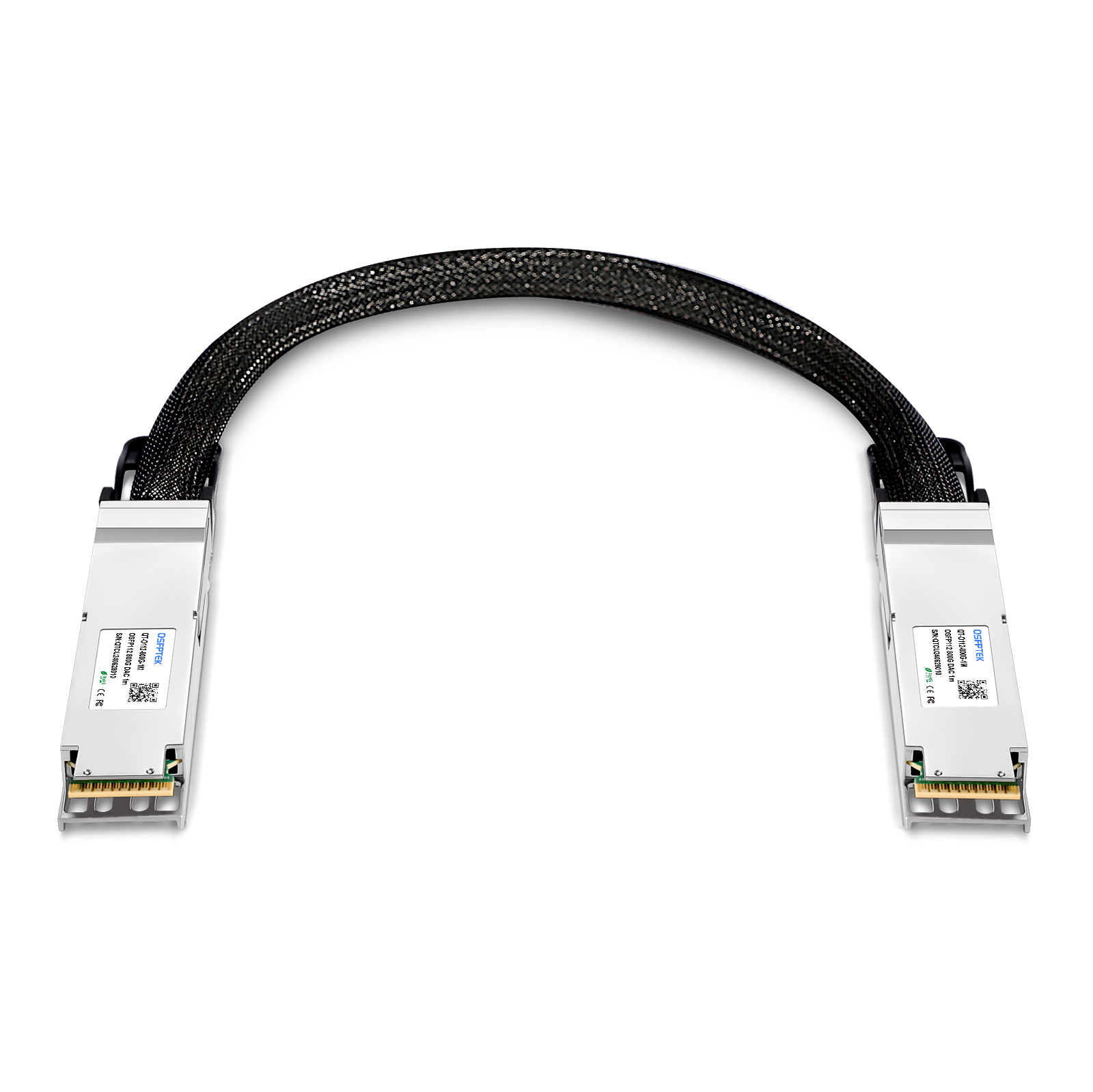 1M Generic 800G OSFP Finned Top Passive Twinax Direct Attach