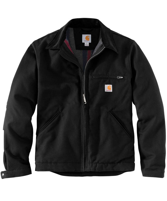 Carhartt Duck Detroit Jacket - Black — Dave's New York