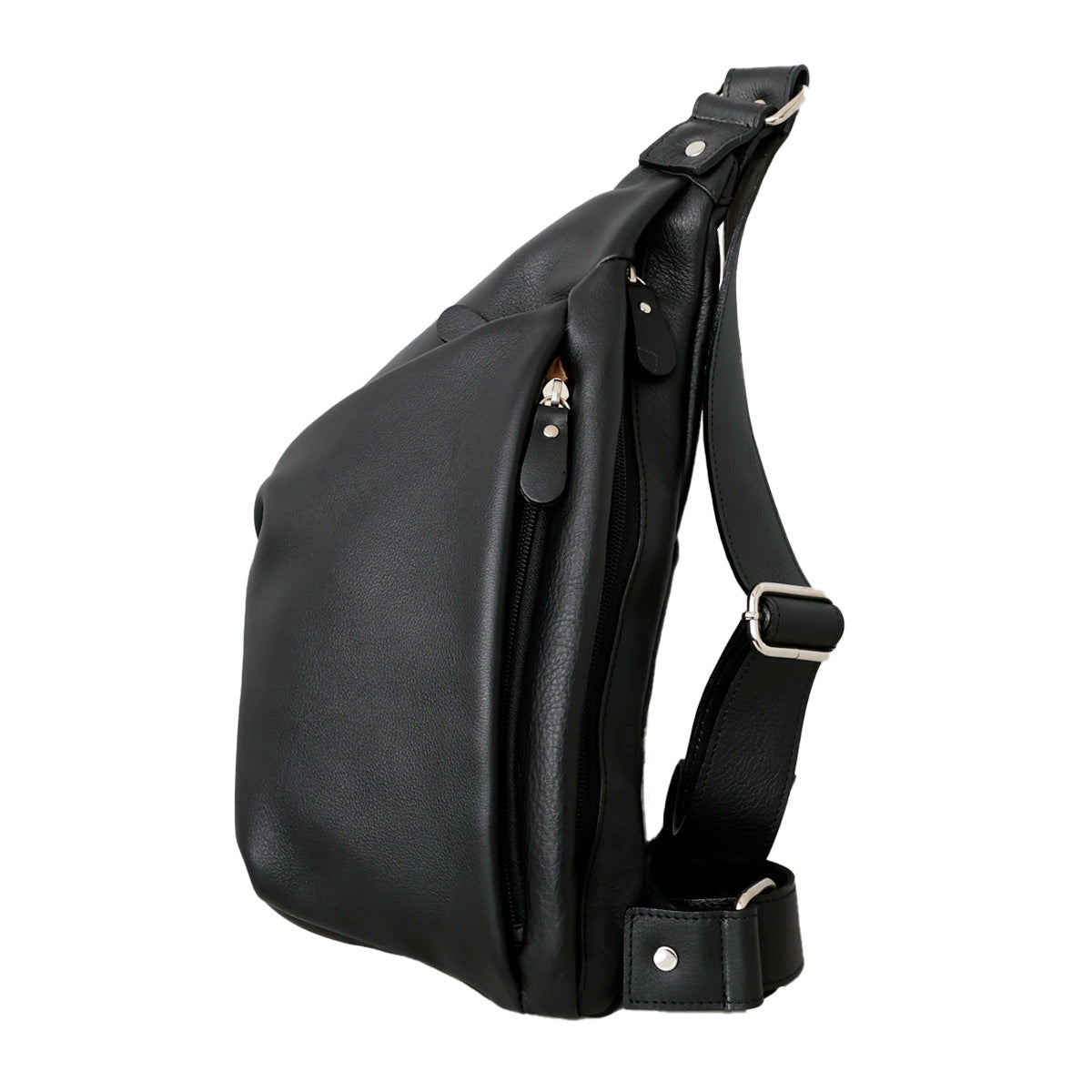 ボディバッグ 本革 メンズ ショルダーバッグ ブラック ネイビー