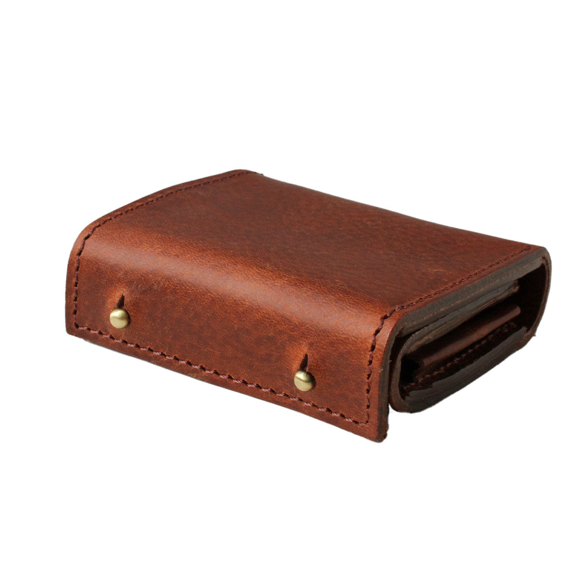 小さい財布 本革 BOX型 コンパクト ウォレット ブック型 2つ折り 財布