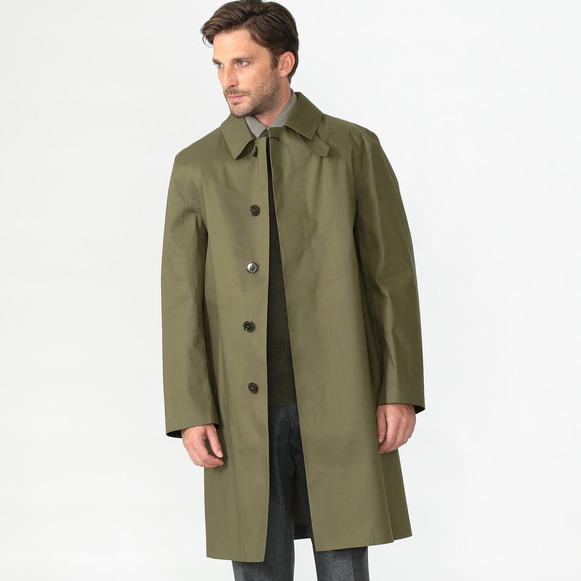 マッキントッシュゴム引きコートダンケルド