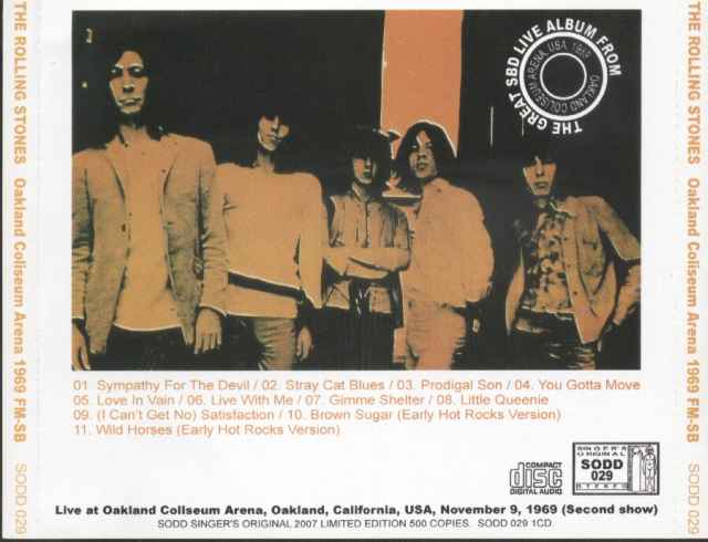 dbboots.com - The Rolling Stones Bootlegs database -