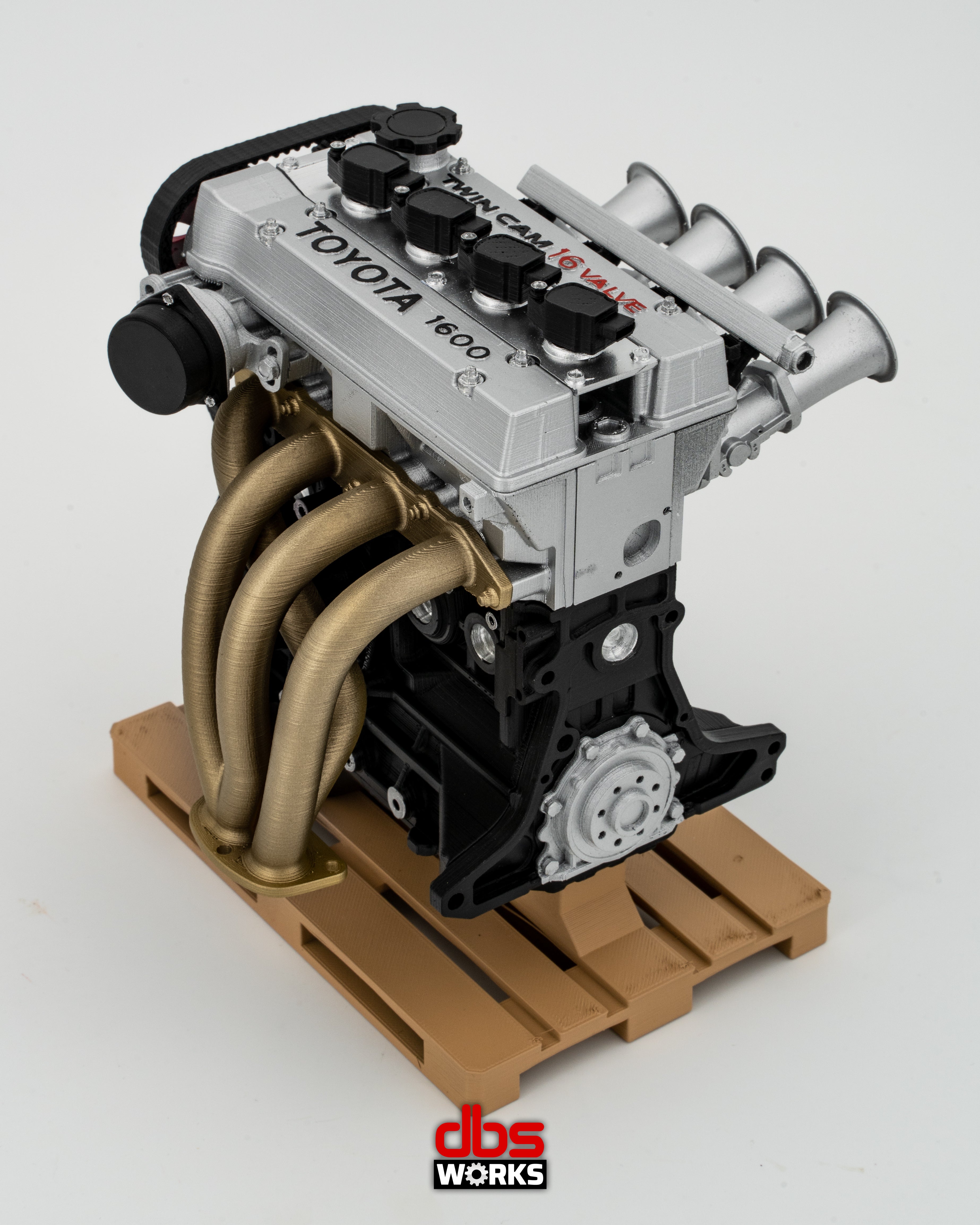 1/4 Toyota 4A-GE 16V Tuned Engine - Assembled – dbsworks