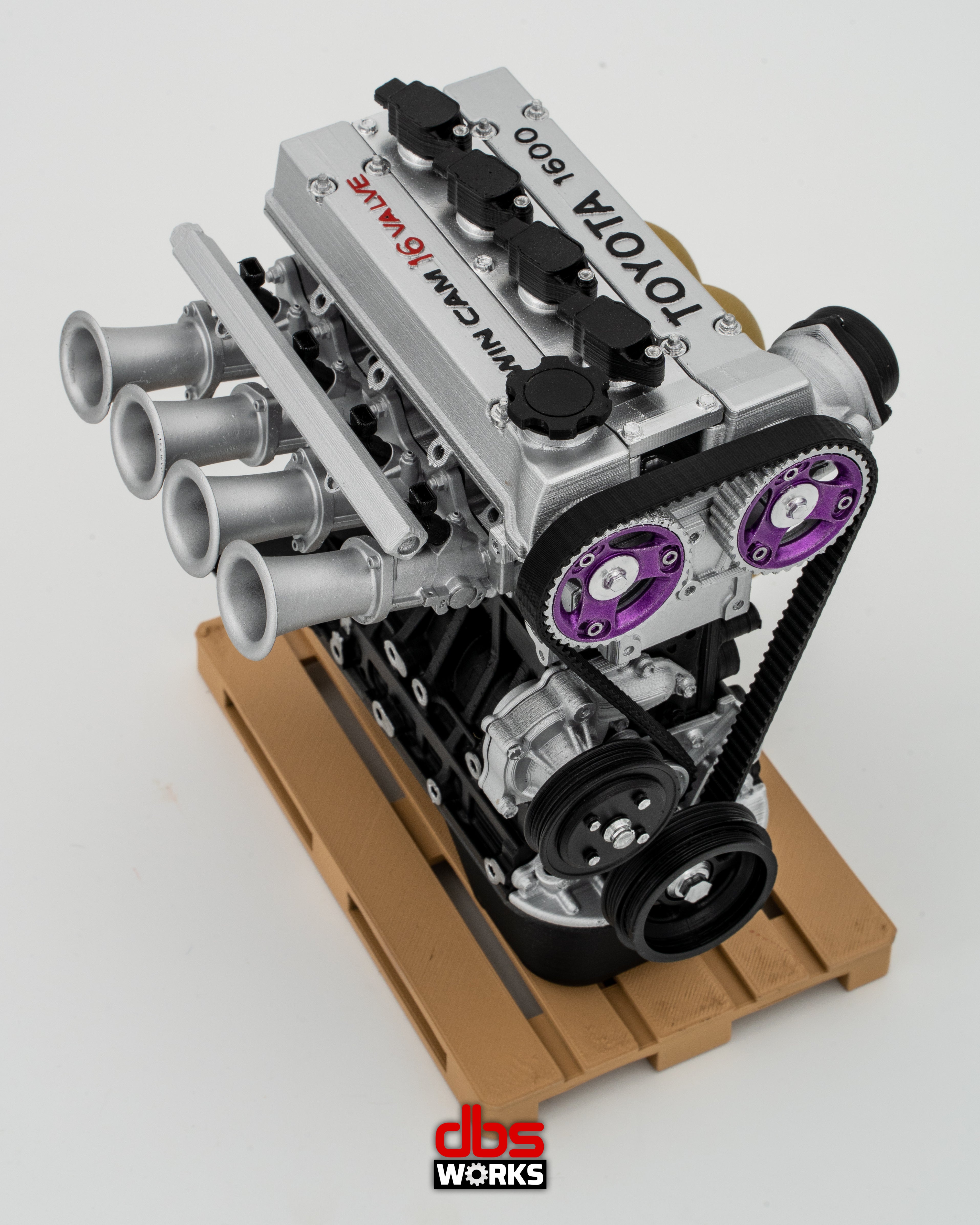 1/4 Toyota 4A-GE 16V Tuned Engine - Assembled – dbsworks