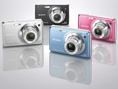 ソニー、1,200万画素になった「DSC-W270」「DSC-W220」