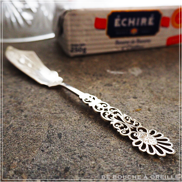 オールドバカラ アンティーク DE BOUCHE A OREILLE / couteau a beurre