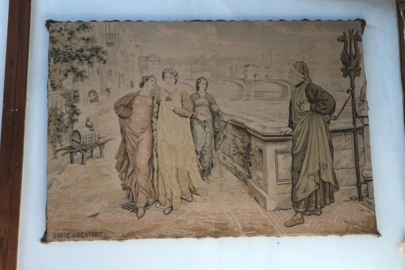 中世画 タペストリー 特大サイズ - フランスアンティークのお店 rendez