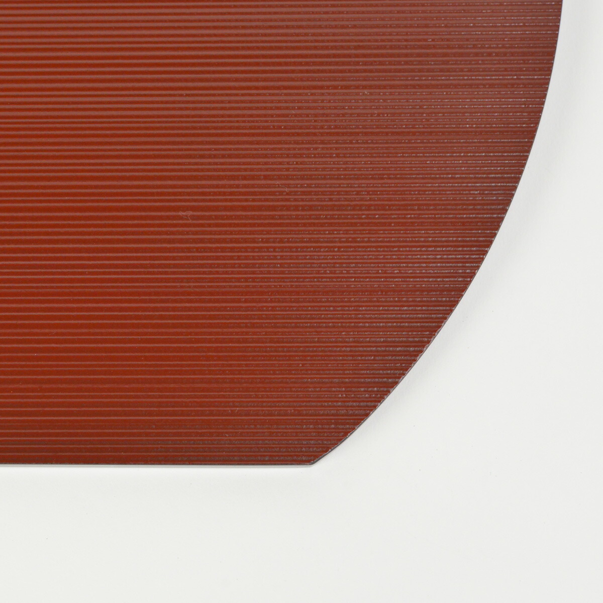 半月ランチョンマット ヘギ目 両面 / 退職祝い 定年 ランチョンマット