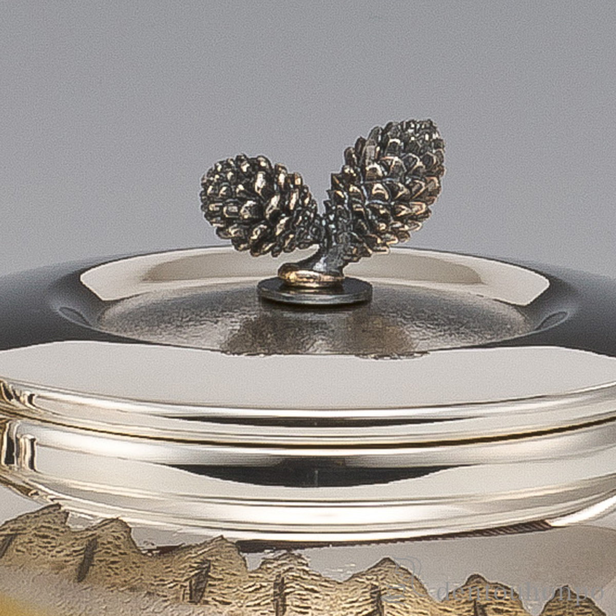 送料無料】 純銀 湯沸 山水 4.0号 並型 C・480g / 高級 コレクション