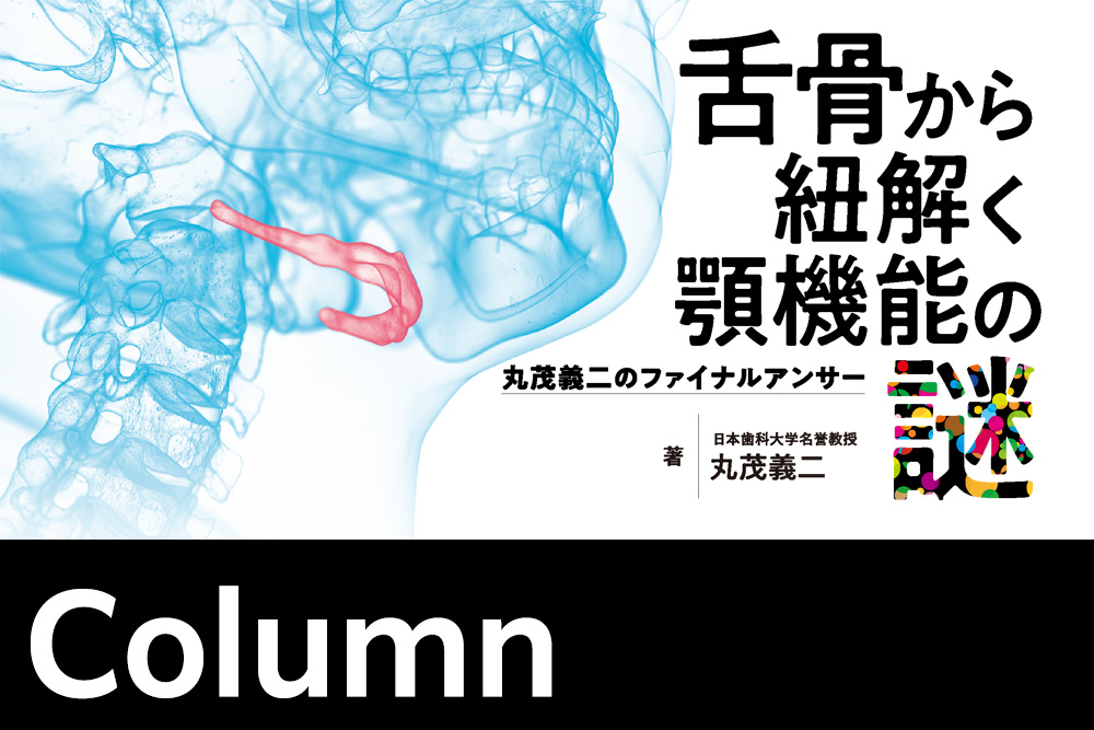Column 呼吸と咀嚼を助ける義歯の構造｜舌骨から紐解く顎機能の謎 丸茂