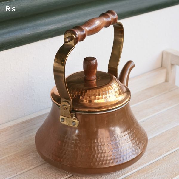 SS 島本製作所 Copper Kettle by S&S 銅製ケトル ユーズド品(N3573