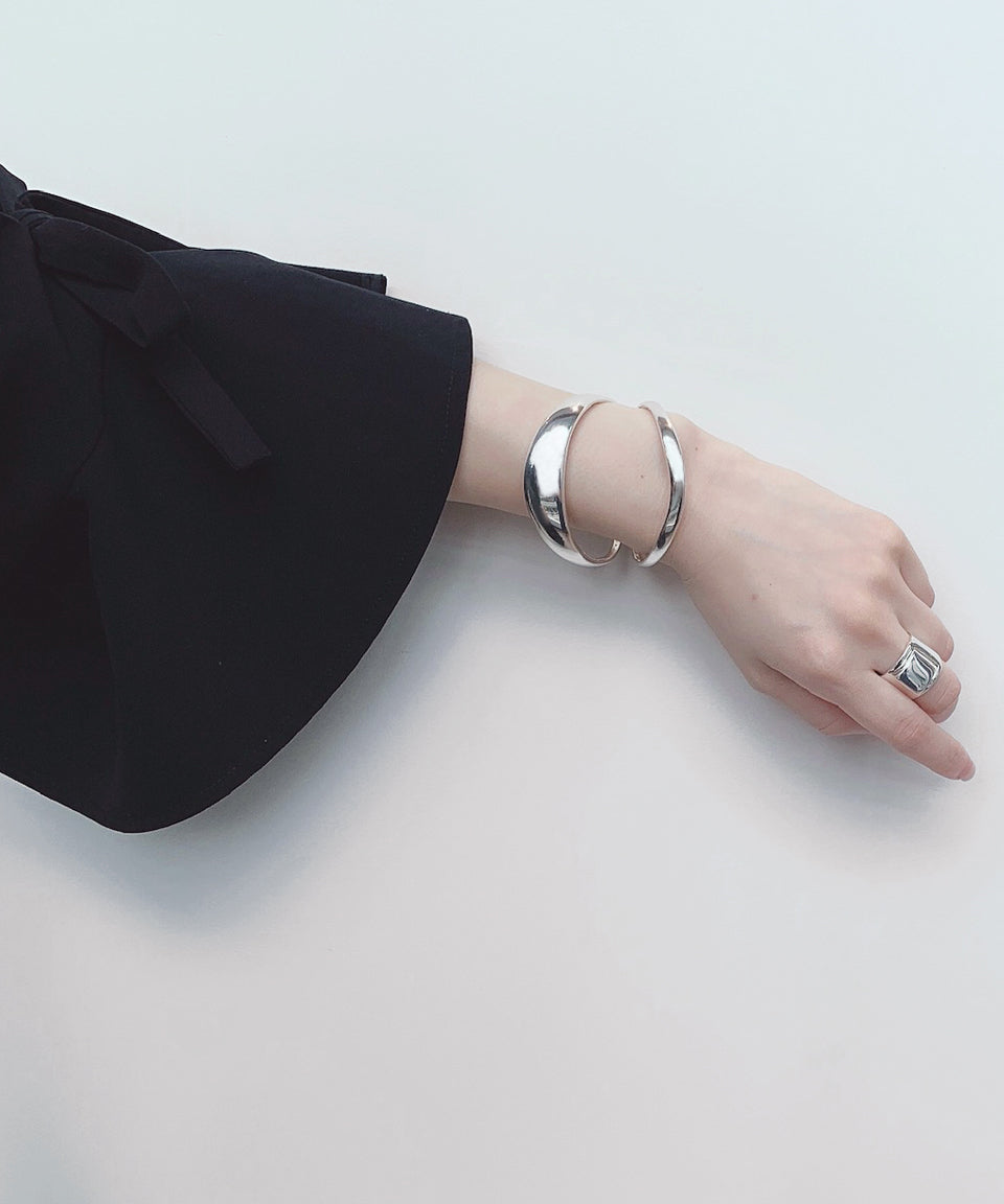 blanc iris/ブランイリス fold ring(SV) | リング | シルバー | ディア