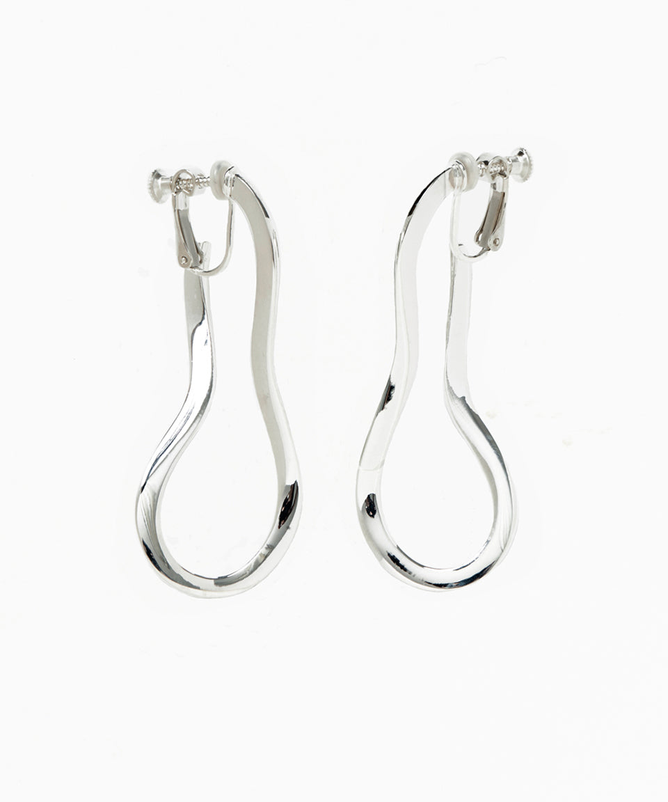 blanc iris/ブランイリス haricot earrings(SV) | イヤリング