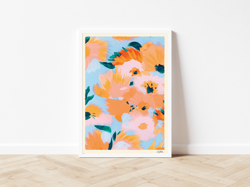 Juillet by Léa Morichon | DeCasa -ヨーロッパのアート＆ポスター