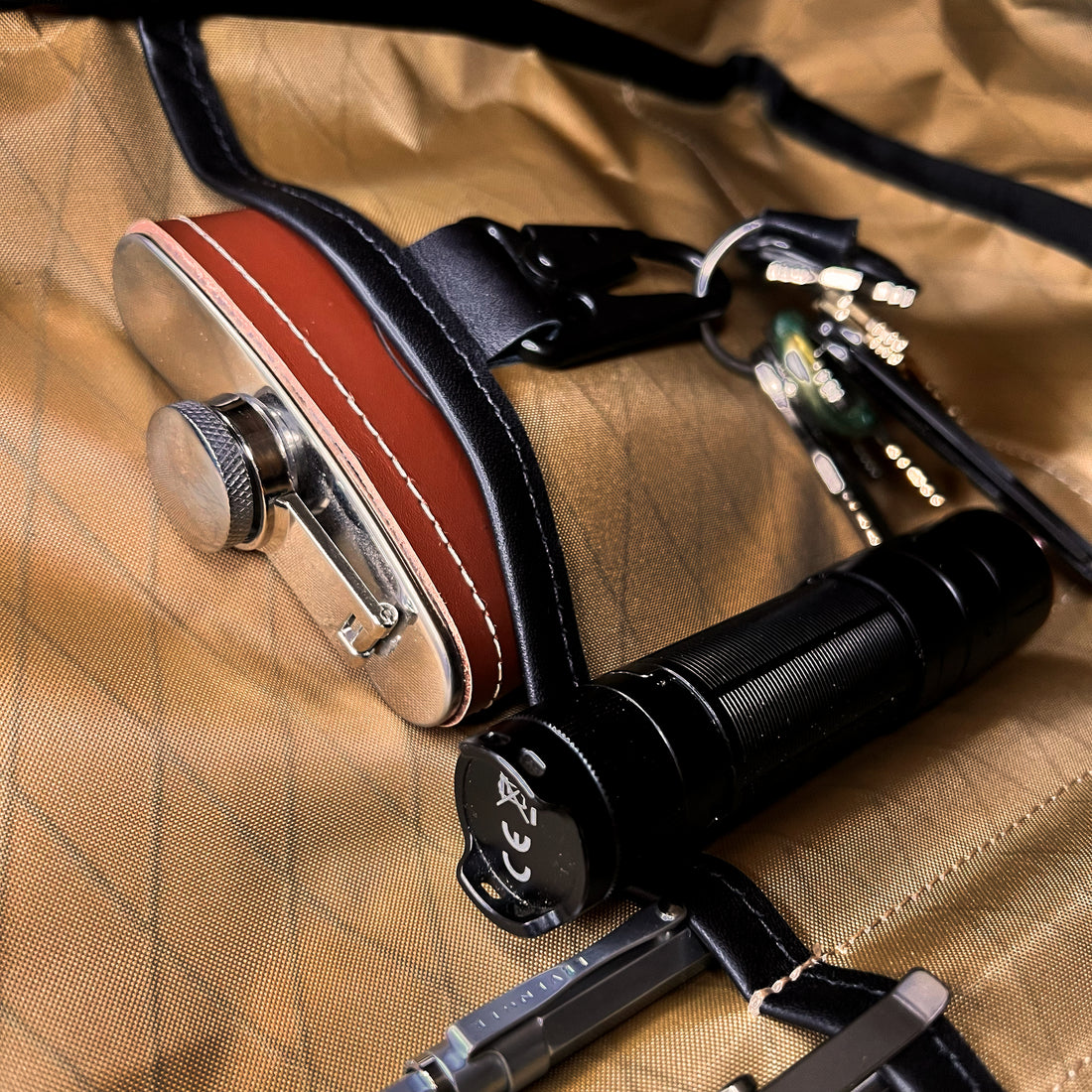 Defender Briefcase | Black Ballistic Nylon – DEFY