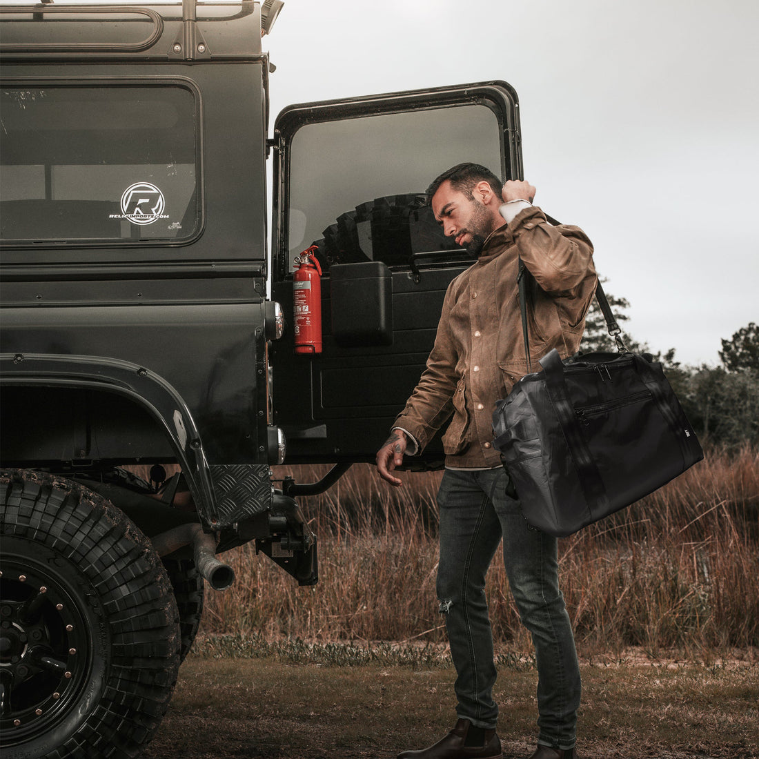 The Rover Backpack | Black X-Pac™ x Coyote X-Pac™ – DEFY