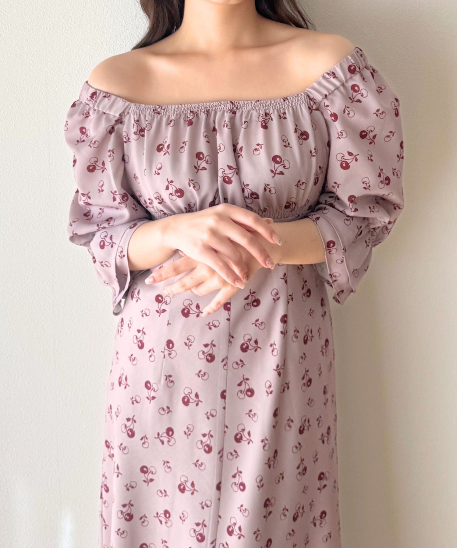 ヴィンテージチェリーワンピース