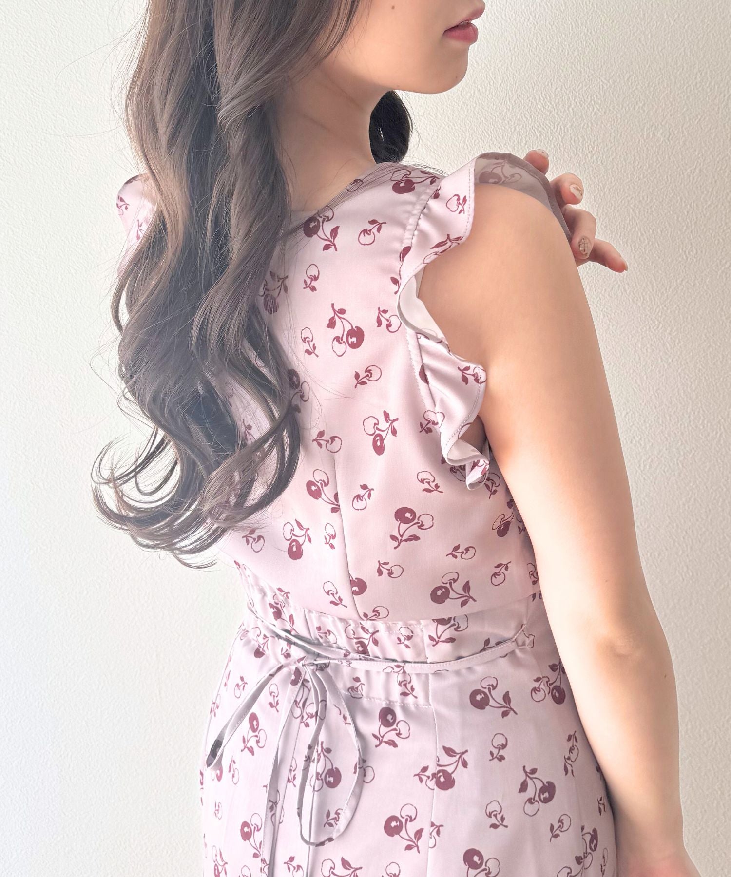 ヴィンテージチェリーブラウス