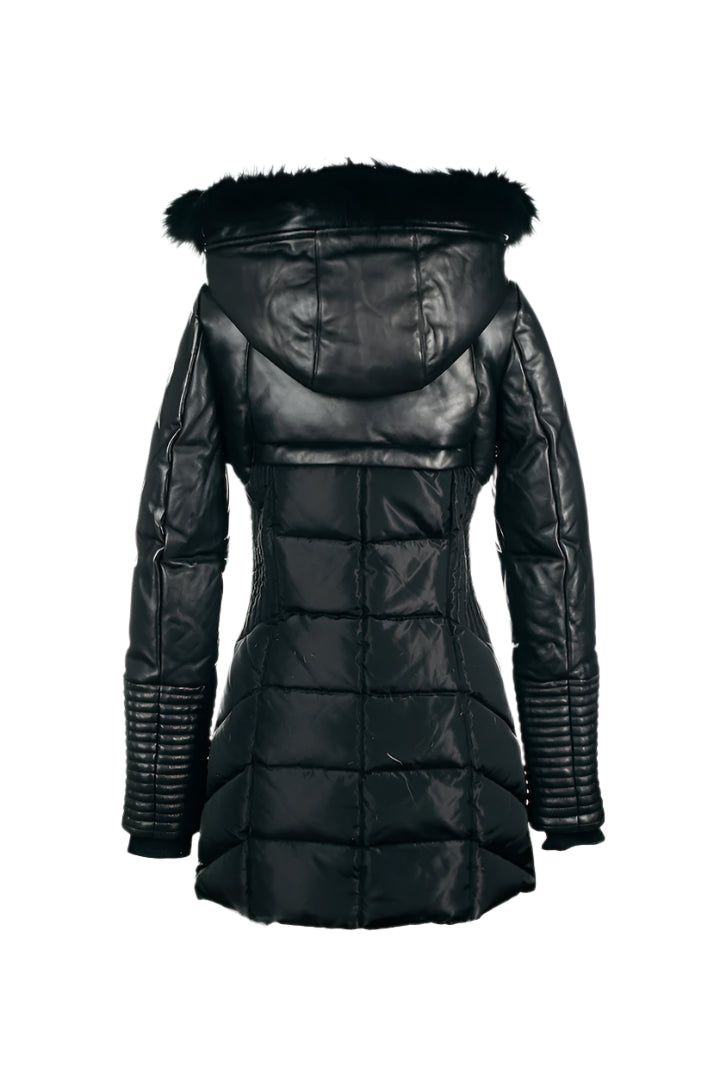 Dejavu Silvia Down Leather Jacket | Coat, Jacket – Dejavu NYC