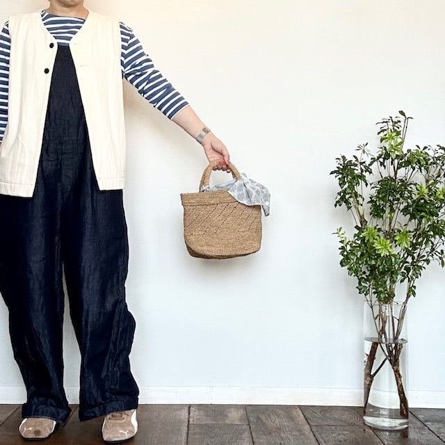 maison de soil メゾンドソイル RAFFIA BAG – delaube.jp