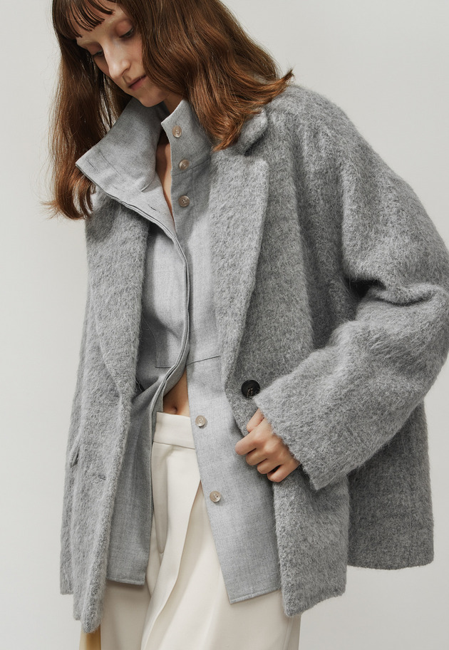 ALPACA MOHAIR SHAGGY JACKET / アルパカモヘヤシャギージャケット